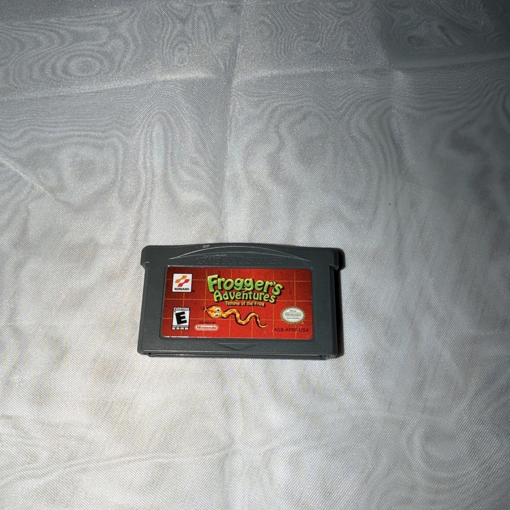 Frogger's Adventures Nintendo Game Boy Advance GBA Original Game